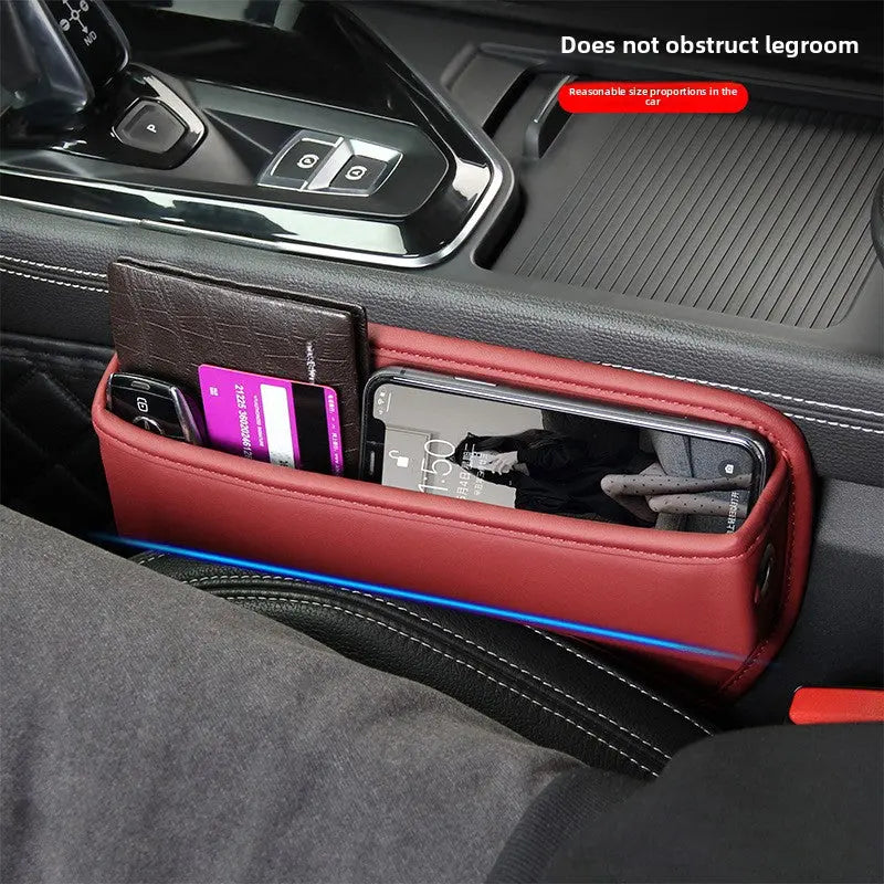 Car seat pocket storage box
