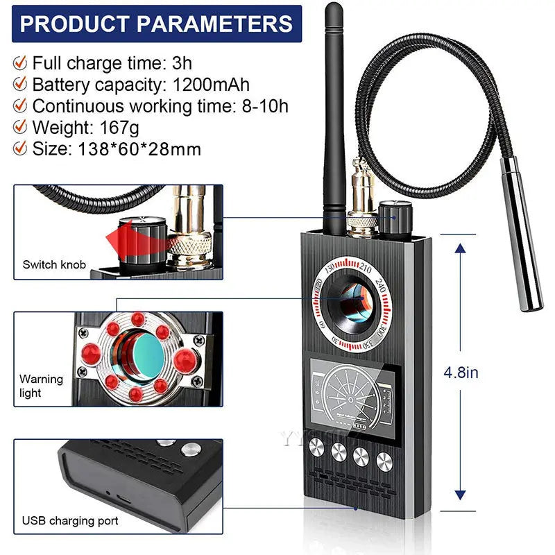 Camera signal detector Park it